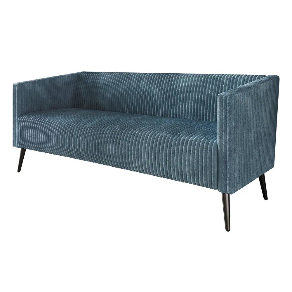 CraftPorch Corduroy Modern and Glamorous Velvet Upholstered Sofa